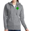 Ladies Classic Full Zip Hooded Sweatshirt Thumbnail