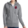 Ladies Classic Full Zip Hooded Sweatshirt Thumbnail