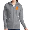 Ladies Classic Full Zip Hooded Sweatshirt Thumbnail