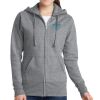 Ladies Classic Full Zip Hooded Sweatshirt Thumbnail