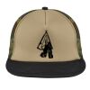 Flat Bill Snapback Trucker Cap Thumbnail