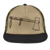 Flat Bill Snapback Trucker Cap Thumbnail