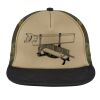 Flat Bill Snapback Trucker Cap Thumbnail