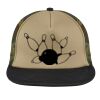 Flat Bill Snapback Trucker Cap Thumbnail